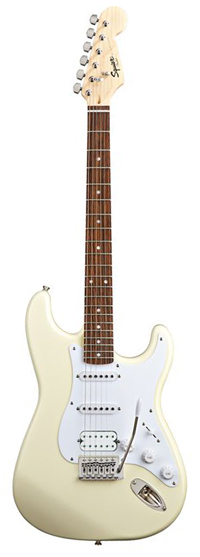 Электрогитара Fender Squier Bullet Strat Tremolo HSS - RW Arctic White
