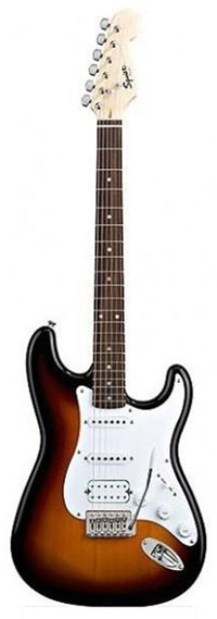 Электрогитара Fender Squier Bullet Strat Tremolo HSS - RW Brown Sunburst