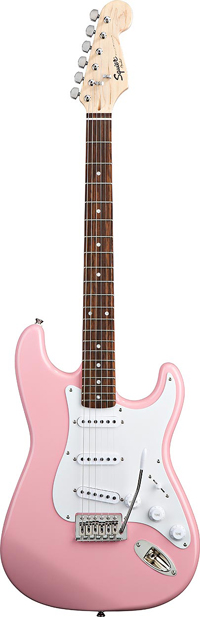 Электрогитара Fender Squier Bullet Stratocaster RW Pink