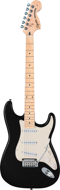 Электрогитара Fender Squier Standard Stratocaster MN Black Metallic