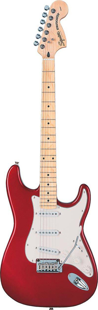 Электрогитара Fender Squier Standard Stratocaster MN Candy Applle Red