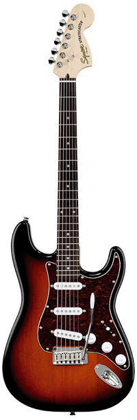 Электрогитара Fender Squier Standard Stratocaster RW Antique Burst