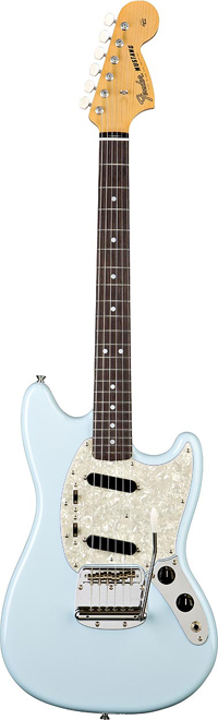 Электрогитара Fender Classic Series 65 Mustang RW Daphne Blue