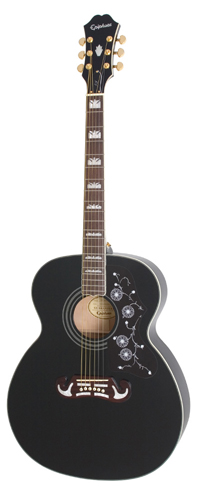 Акустическая гитара EPIPHONE EJ-200 BLACK GLD 