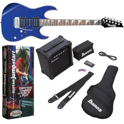 Гитарный набор Ibanez GRX70DXJU JEWEL BLUE NEW JUMPSTART PACKAGE